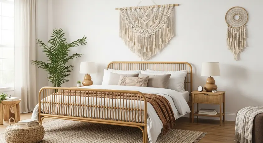 boho modern bedroom