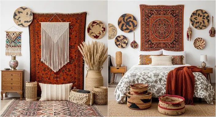 Eclectic Maximalism Bedroom Wanderlust Vibes