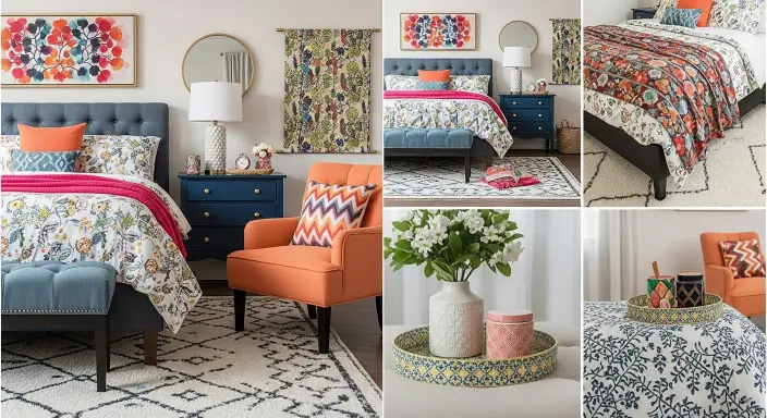 Eclectic Maximalism Bedroom