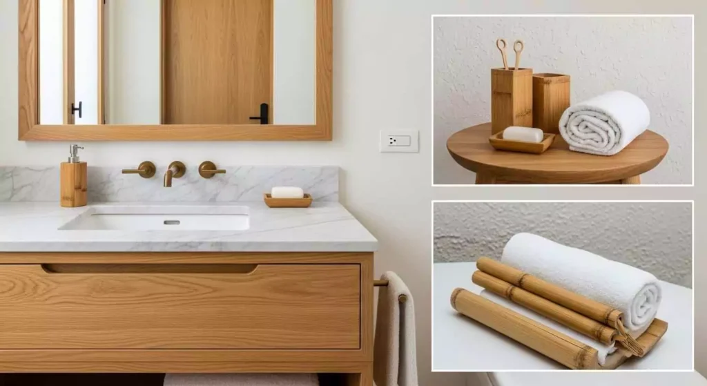 Spa-Like Bathroom 2025: Your Guide to a Luxurious, Relaxing Retreat 4 bathroom having natural materials