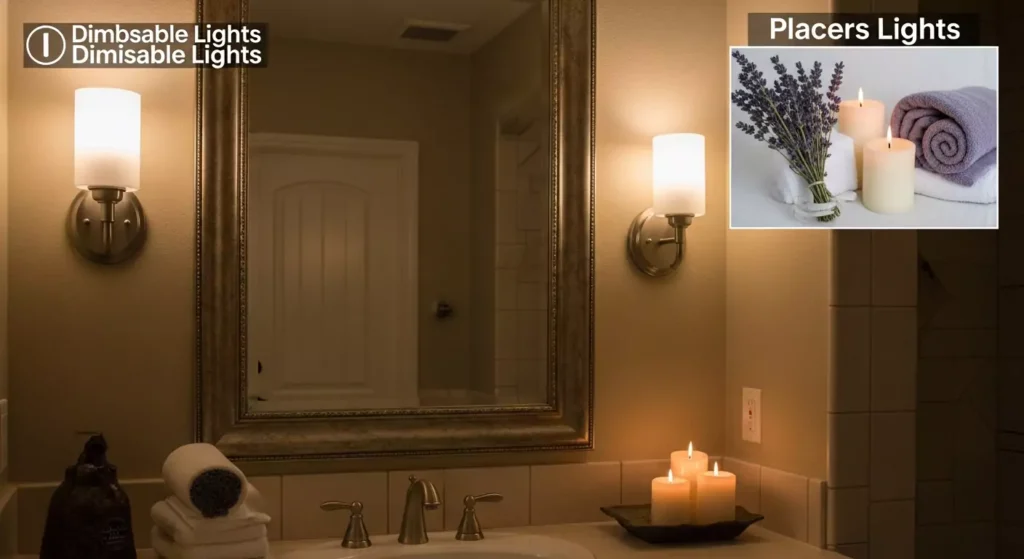 Spa-Like Bathroom 2025: Your Guide to a Luxurious, Relaxing Retreat 13 bathroom having dimmable lights