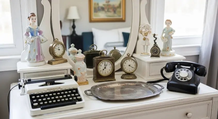 Decorate with Vintage Accessories