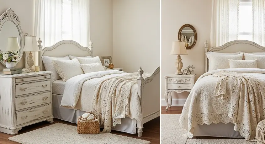 Vintage Bedroom inspiration from past decades