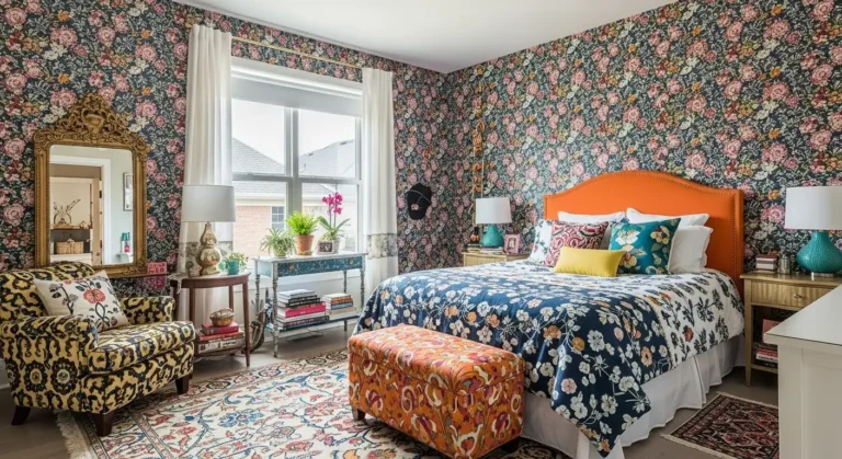 Eclectic Maximalism Bedroom