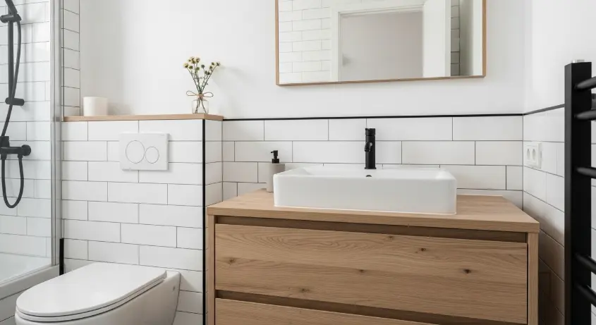 Dreaminity minimalist bathroom 