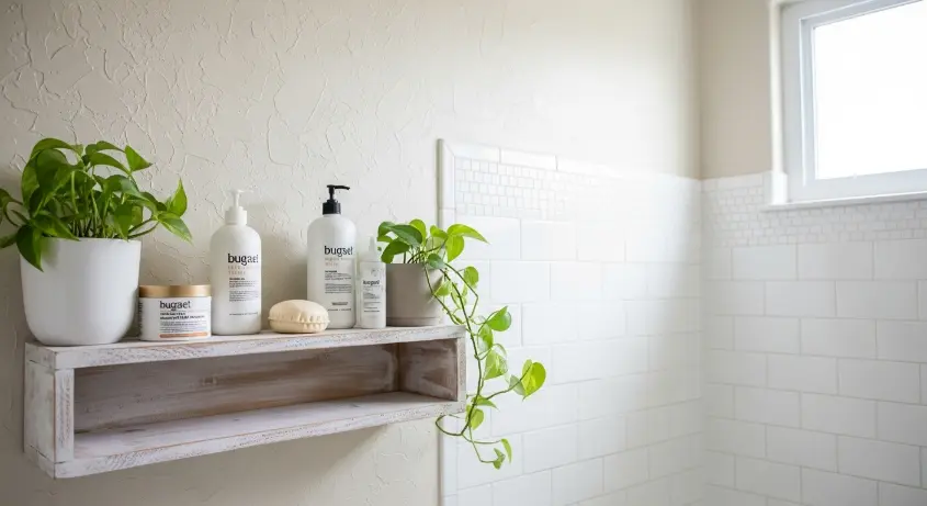 Budget Tips for Textured Bathroom Walls